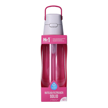 Butelka filtrująca Dafi Solid 0,7 l, flamingo