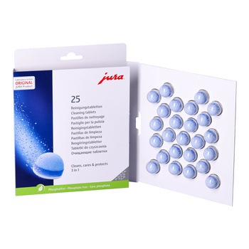 Tabletki czyszczące do ekspresu Jura 25045 3-fazowe 25 szt.